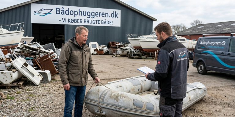 Sælg brugt gummibåd